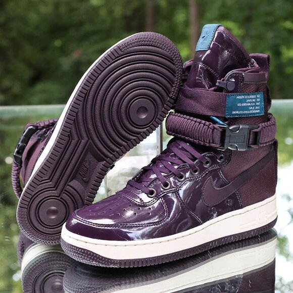 Nike SF Air Force 1 Premium Port Wine - Picture 7 of 14